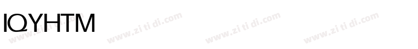 IQYHT Medium字体转换